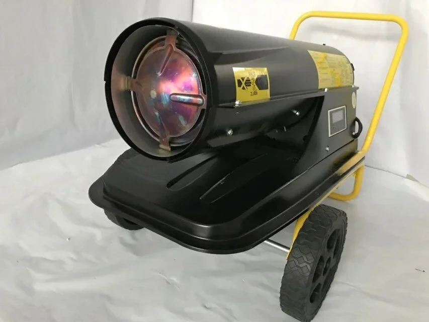 Industrial Fuel Burning Diesel Kerosene Oil Fan Heater Chicken Farm Diesel Oil Heater Poultry Brooding Equipment Air Heater 2