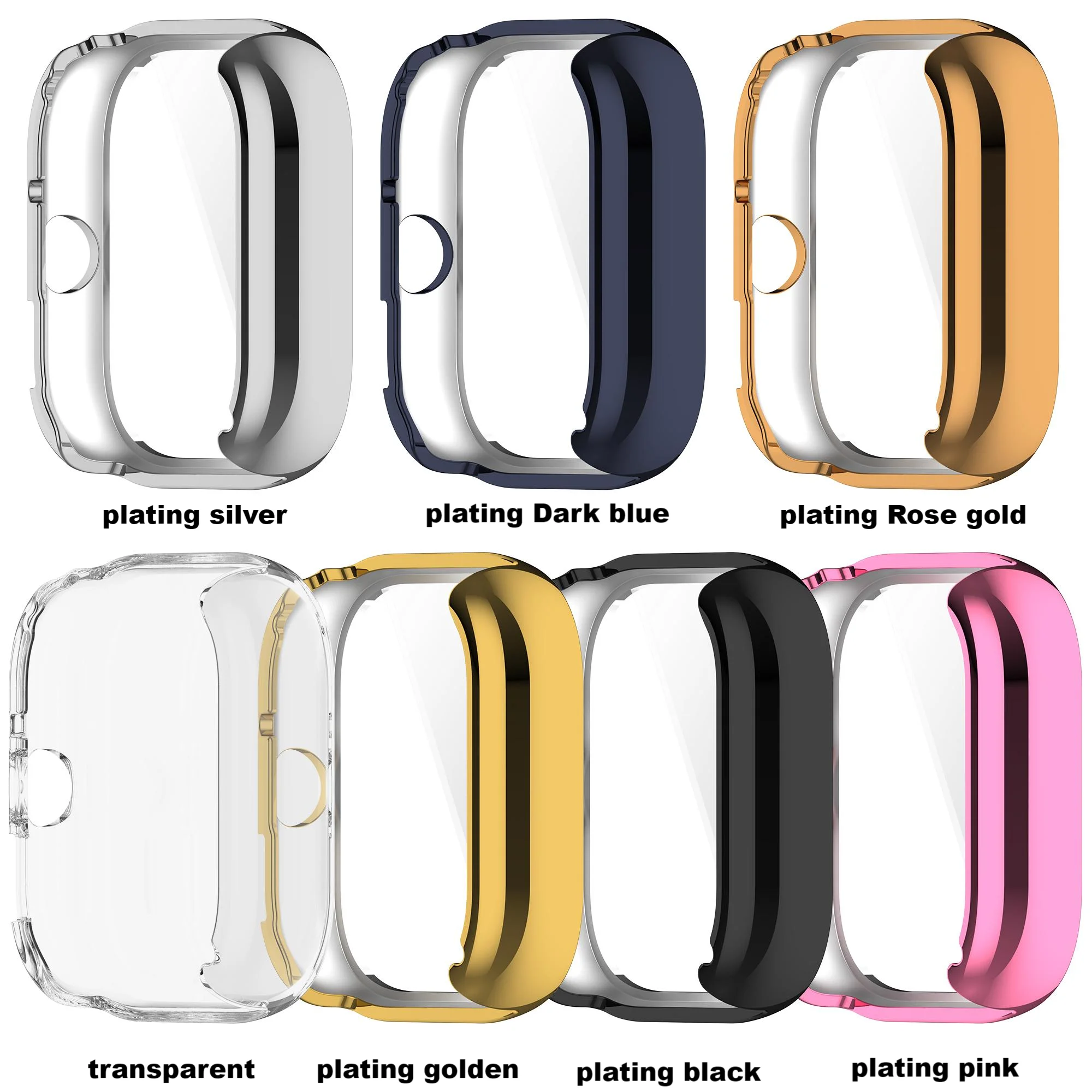 Premium Plating Protective Case and Screen Protector
