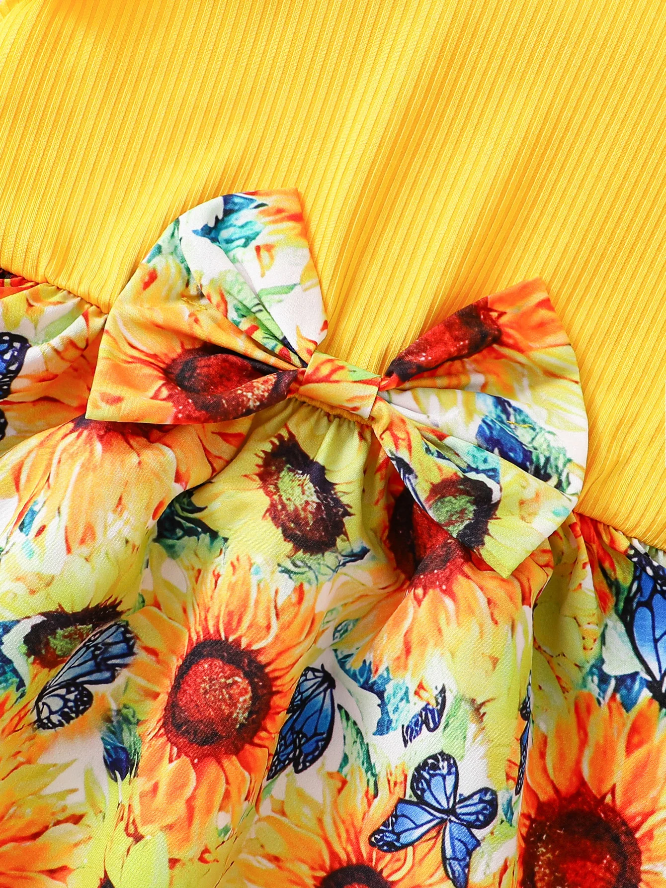 Sunflower Flutter Sleeve Dress 5