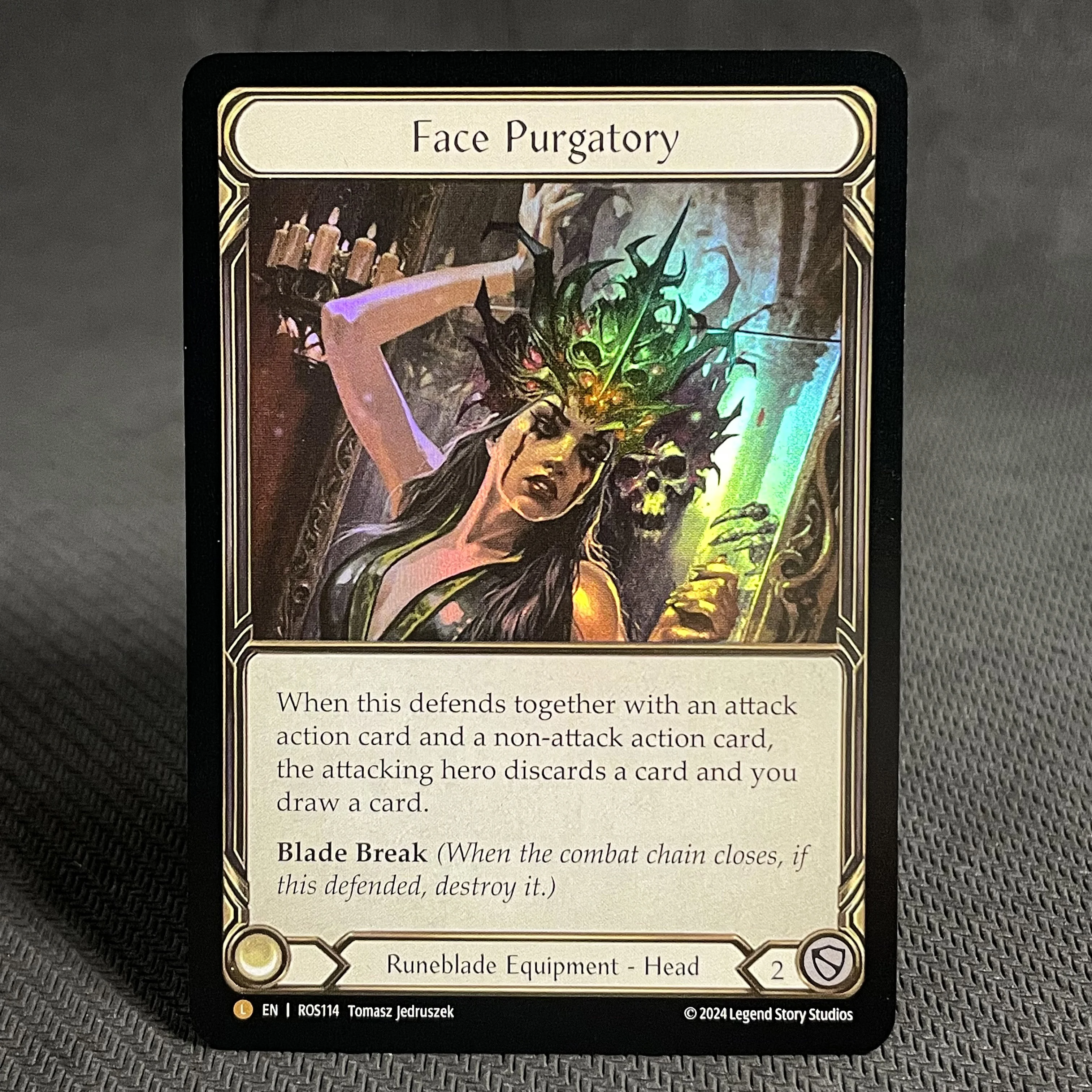 PROXY Flesh and Blood Card Master Cog Flick Knives Riches of