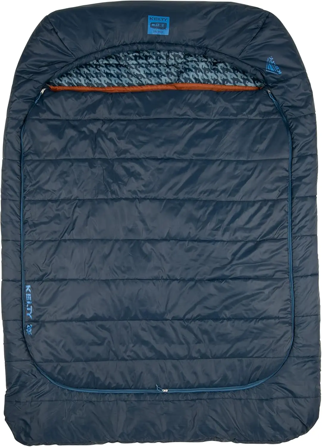 Comfort Doublewide 20 Degree Sleeping Bag &ndash; Two Person Synthetic Camping Sleeping Bag for Couples & Family Camping