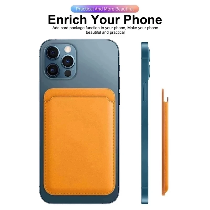 

For Magsafe Magnetic Leather Wallet Case for IPhone 13 12 14 Pro Max Magnetic Card Holder Bag IPhone 12/13/14 Phone Cover