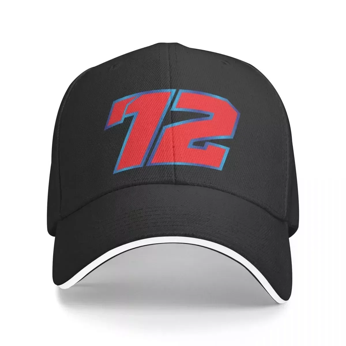 

2024 New Marco Bezzecchi Number 72 Cap Baseball Cap Fashion Beach Sunscreen Hat Ladies Men's