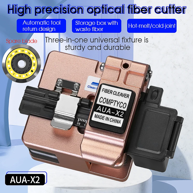 Haute précision fibre optique fil Cleaver Fibre Optique Câble Stripping Cutter Outil 