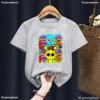 Sprunki Electronic Games Children'S Short Sleeve Tees Horror Game T-Shirt Boys Girls Clothes Cartoon Printed Casual T Shirt Kids 4