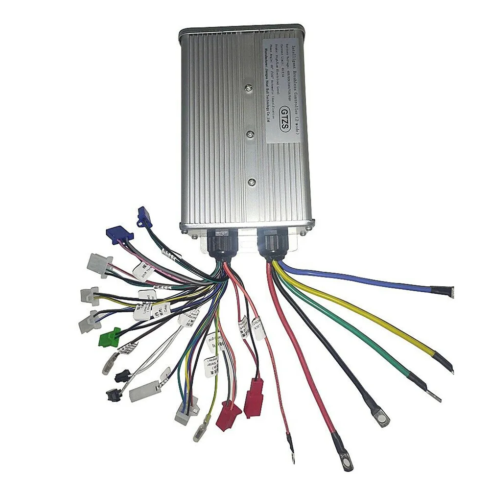 

48V/60V/72V 80A 24mos 3000W Brushless Hub Motor Controller For E-Bike E-Scooter Square Wave Controllers Electric Bike Accessorie