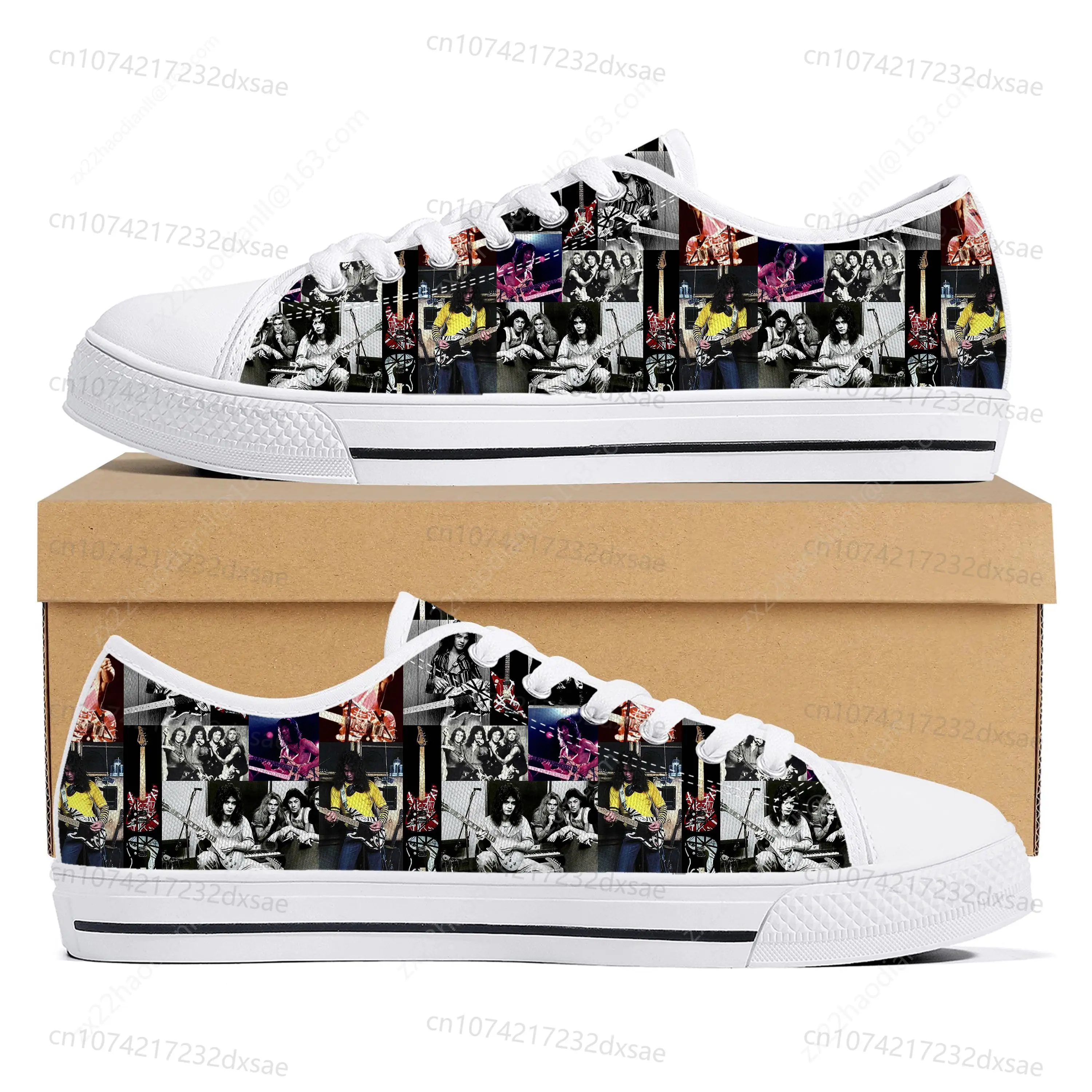 Van Evh 5150 Stripes Halen Low Top High Quality Sneakers Mens Women Teenager Canvas Sneaker 1984 Casual Couple Shoes Custom Shoe