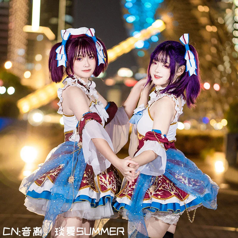 LoveLive! Солнечный свет Сен снег после школьной активности Kazuno Leah Сара Косплей