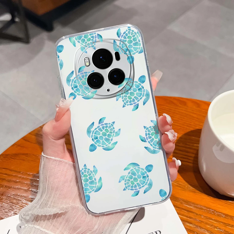 Duck Bow Transparent Silicone Durable Simplicity Bumper Case