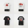 Children's Lightweight Short Sleeved Shorts Set For Boys And Girls Summer Disney Mcqueen Car Printed Children's Clothing Set 1