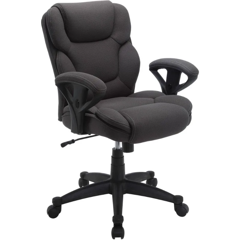 

Manager Office Chair, Supports up to 300 lbs, Gray