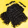Loose Deep Indian Hair 100% Real Remy Hair Bulks Unprocessed No Weft Curly Human Hair Extensions Weaving Hair for Women Braiding 3