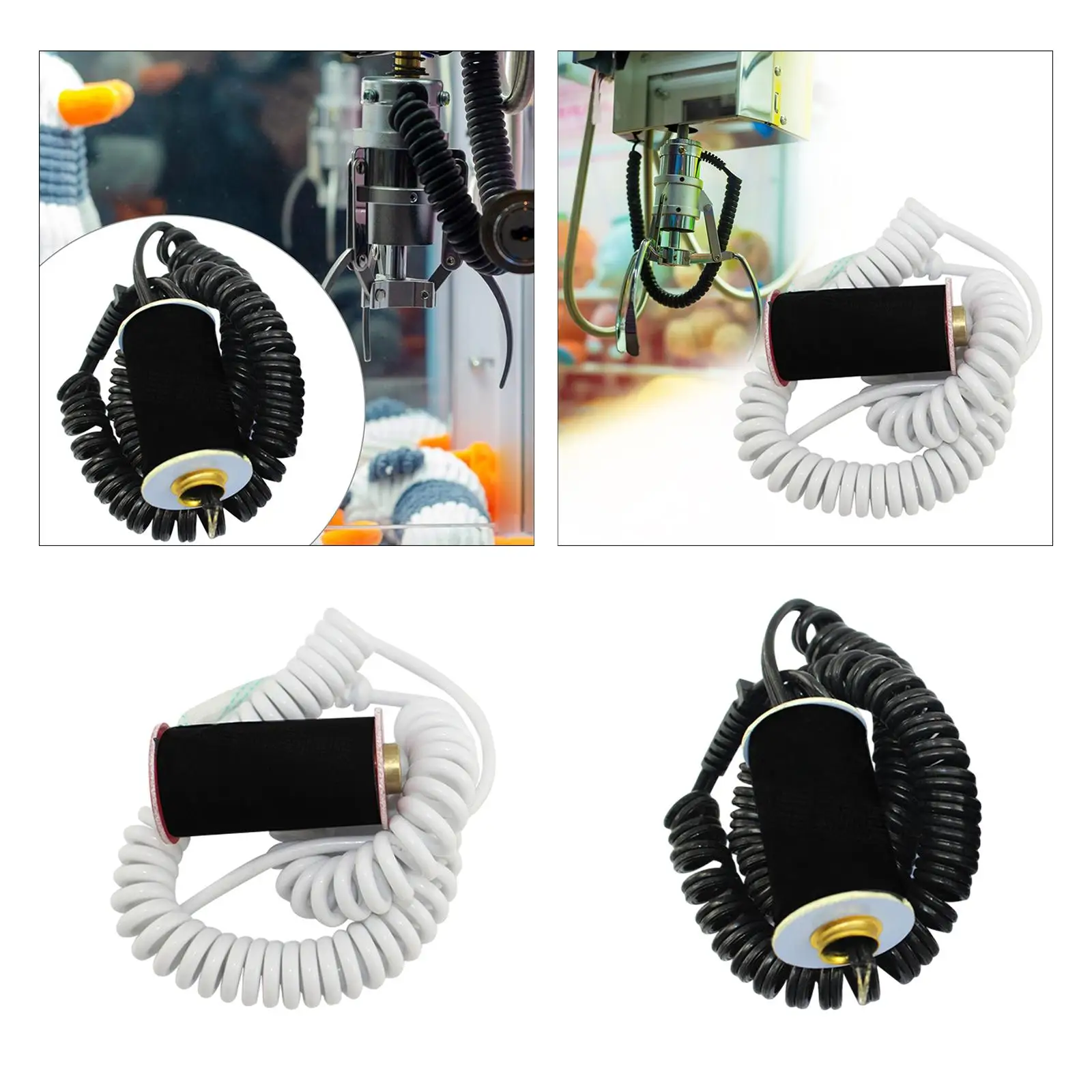 Claw Machine Coil Universal Durable Copper Core for for S M Claws DIY Easy to Install Mini Toy Crane Game Claw Coil 30-180cm 4