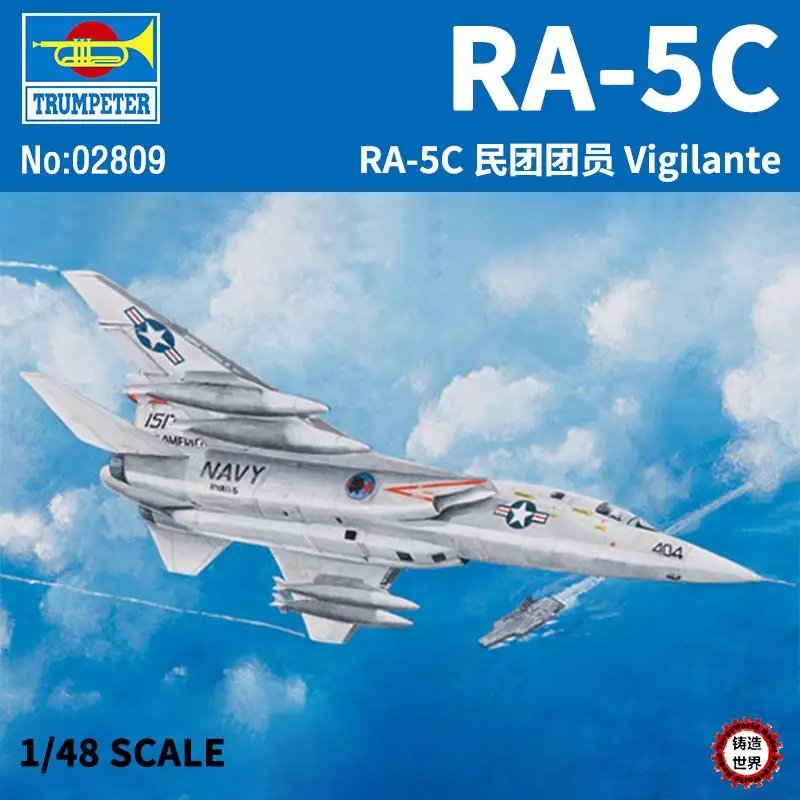 

Trumpeter 02809 1/48 RA-5C Vigilante Plastic Model Kit