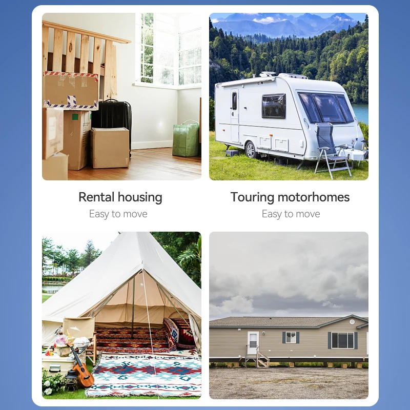 미니 에어컨 110V 220V 야외 2000BTU 자동차 280W 휴대용 에어컨 캐러밴, 자동차, 텐트, 트럭, 캠핑카 액세서리