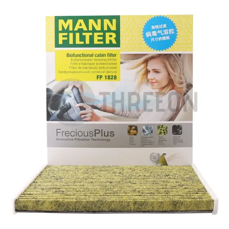 

MANN FILTER CU1828/FP1828 Cabin Filter For TOYOTA RAV 4 II CHERY Tiggo 2.0L SUBARU Outback Legacy 88568-52010 87139-52010