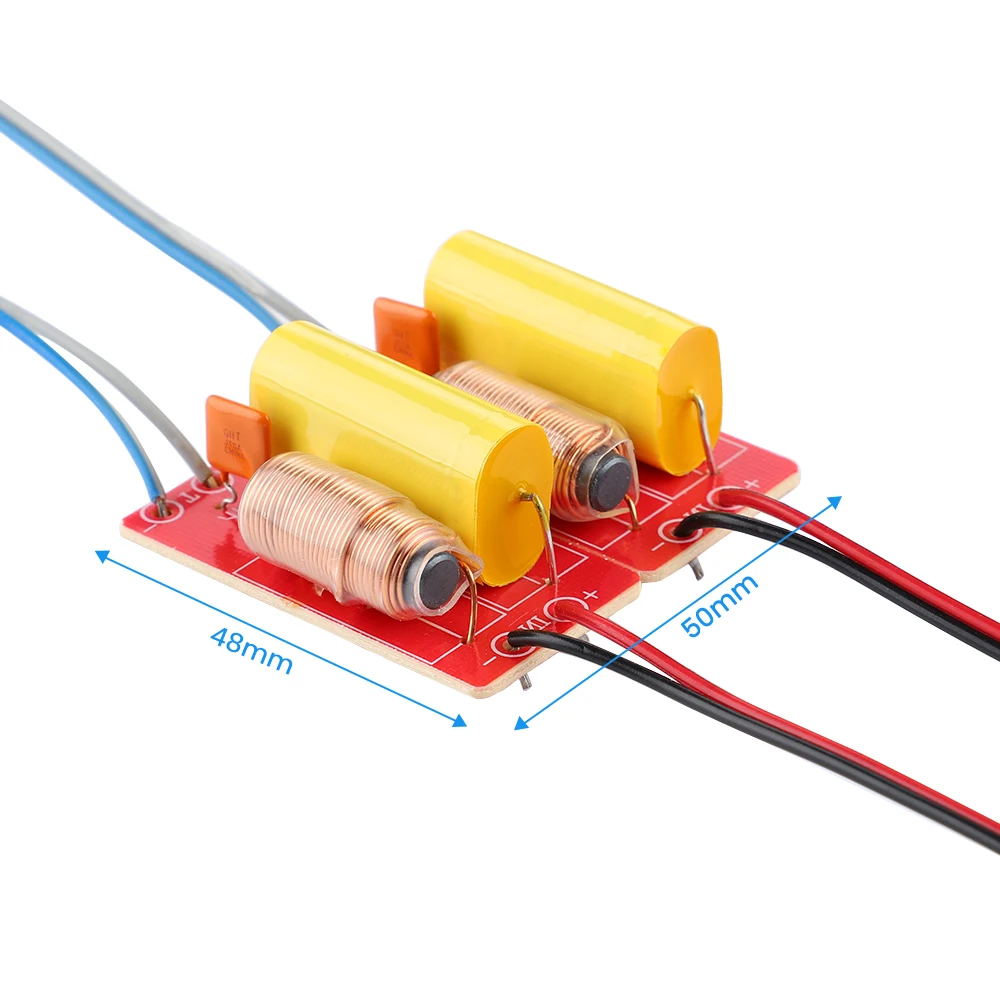 AIYIMA 2Pcs 순수 고음 스피커 오디오 주파수 분배기 40W 무대 홈 자동차 트위터 크로스 오버 필터 2-5 인치 스피커