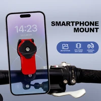 Anti-slip Motorcycle Bicycle Handlebar  Bracket Mount Universal Phone Holder For Riding Navigation