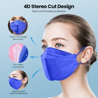 Fish Mask KN95 Mascarillas FPP2 Adult Morandi FFP2mask 4 Layer FFPP2 Approved Face Masks FFP2 Respirator Mouth Cover Masque FFP2 2