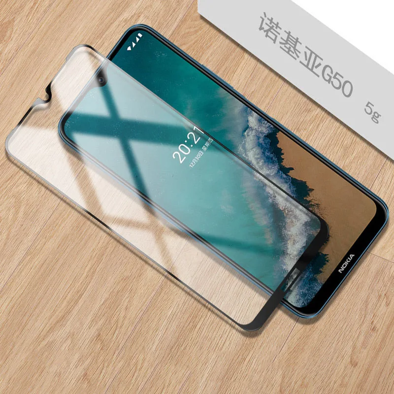 Universal 9H Tempered Glass Screen Protector with HD Black Edge Full Coverage