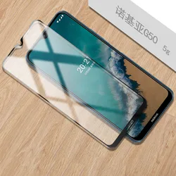 Universal 9H Tempered Glass Screen Protector with HD Black Edge Full Coverage for Tempered glass (For Nokia G300)