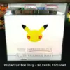 10 Pieces Dustproof PVC Trainer Box ETB Clear Plastic Protector Case Cards Protective Box Display for Pokemon Gift Collectables 3