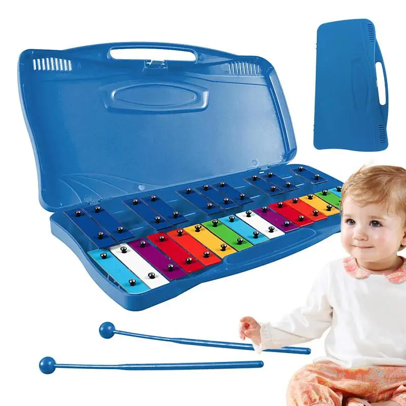 

Профессиональный ксилофон для детей, игрушка для обучения на день рождения и Пасху, 25 нот