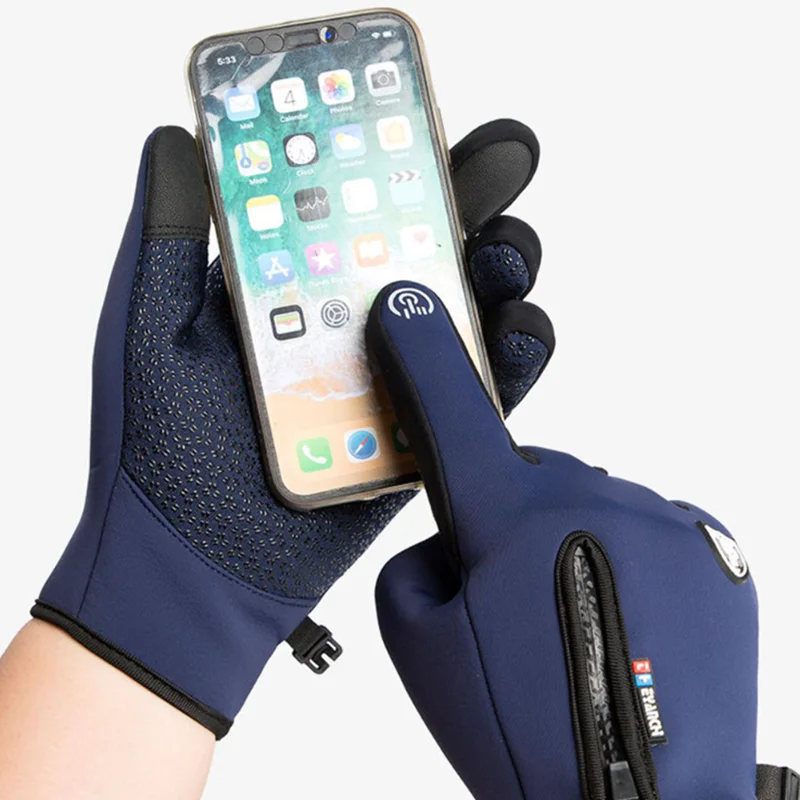 Xiaomi Winter Thermal Gloves Waterproof Windproof Outdoor Sports Warm Cycling Gloves Full Finger Touch Screen Glove Men Women thermal gloves