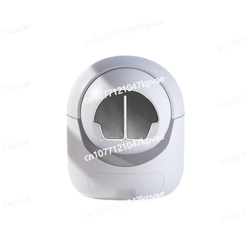 

Automatic Cat Litter Box Large Size Deodorizing and Splash Proof Pedal Channel