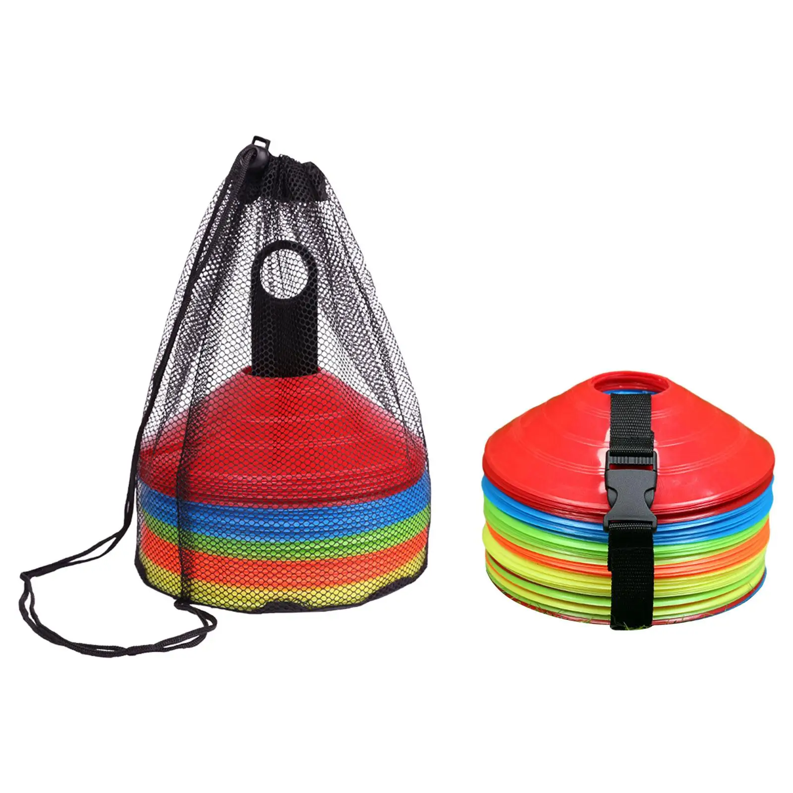 

10 Pieces Soccer Disc Cones Mark Disc for Basketball Outdoor Games Supplies