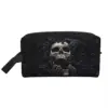 Custom Travel Evil Hands Skull Toiletry Bag Kawaii Halloween Gothic Skeleton Cosmetic Makeup Organizer Storage Dopp Kit Case 2