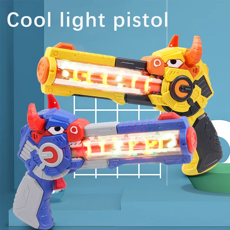 

Electric music gun children's luminous vocal toys parent-child interactive electric gun
