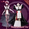 In Stock UWOWO Rosaria Cosplay Maid Costume Game Genshin Impact Fanart Cosplay Maid Dress Halloween