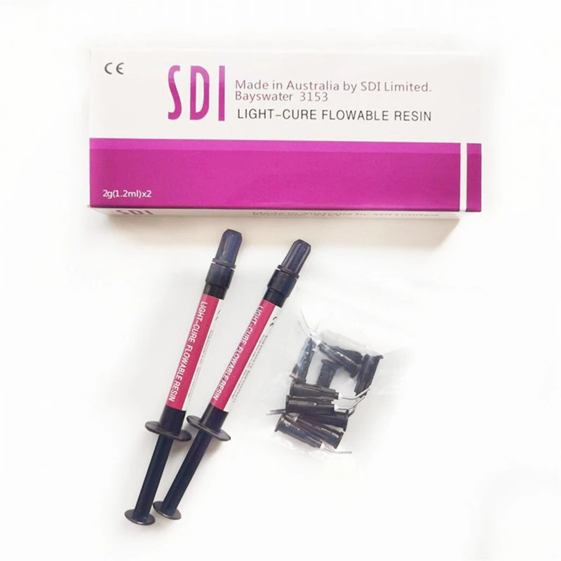 Dental SDI Composite Resin Flowable Light Flow Curing Delivery Tips