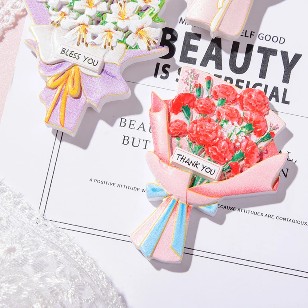 

Цветочный букет, магнитная наклейка на холодильник, 3d имитация, магниты на холодильник, настенная наклейка, наклейка для дома, кухни, декор комнаты