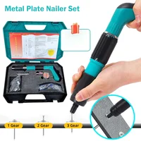 Mini Portable Metal Plate Nailer Set Home Fit Up Multi-function Wall Fastening Tool Labor-Saving Nail Machine Shooting Machine 1