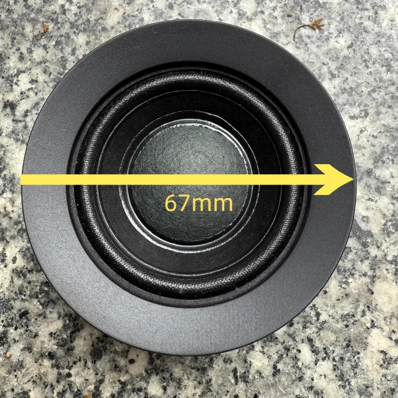 GHXAMP For Harman Kardon 2inch 67mm Mid-range speaker home car use 4ohm 15w pure midrange speaker 1 piece