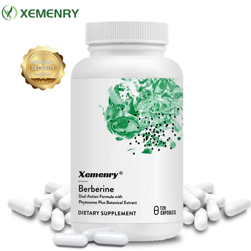 

Berberine Capsules, A Botanical Dual-action Formula - Supports Heart Health and Strengthens The Immune System