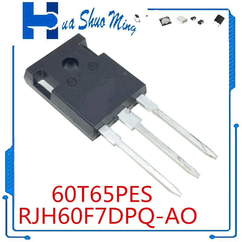 

5Pcs/Lot RJH60F7DPQ-AO RJH60F7 60T65PES MBQ60T65PES TO-247