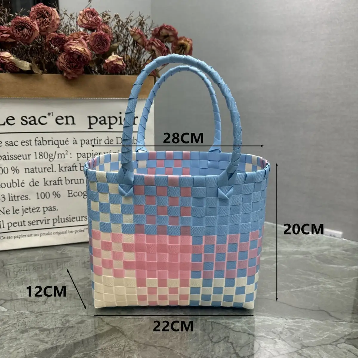 Hello Kitty Woven Handbag