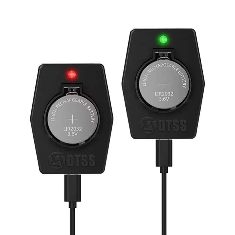 Caricabatteria portatile mini a bottone LIR2032 LIR2025 LIR 2016 Tipo-C Caricabatterie per batterie Li-C da 3,6 V - immagine 2