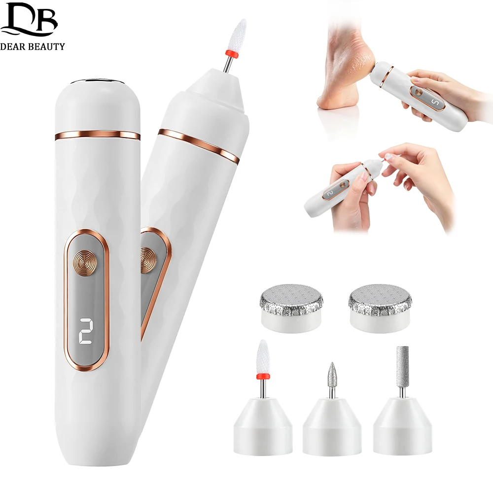 Electronic Foot File & Callus Remover For Professional Manicure_voghion.com
