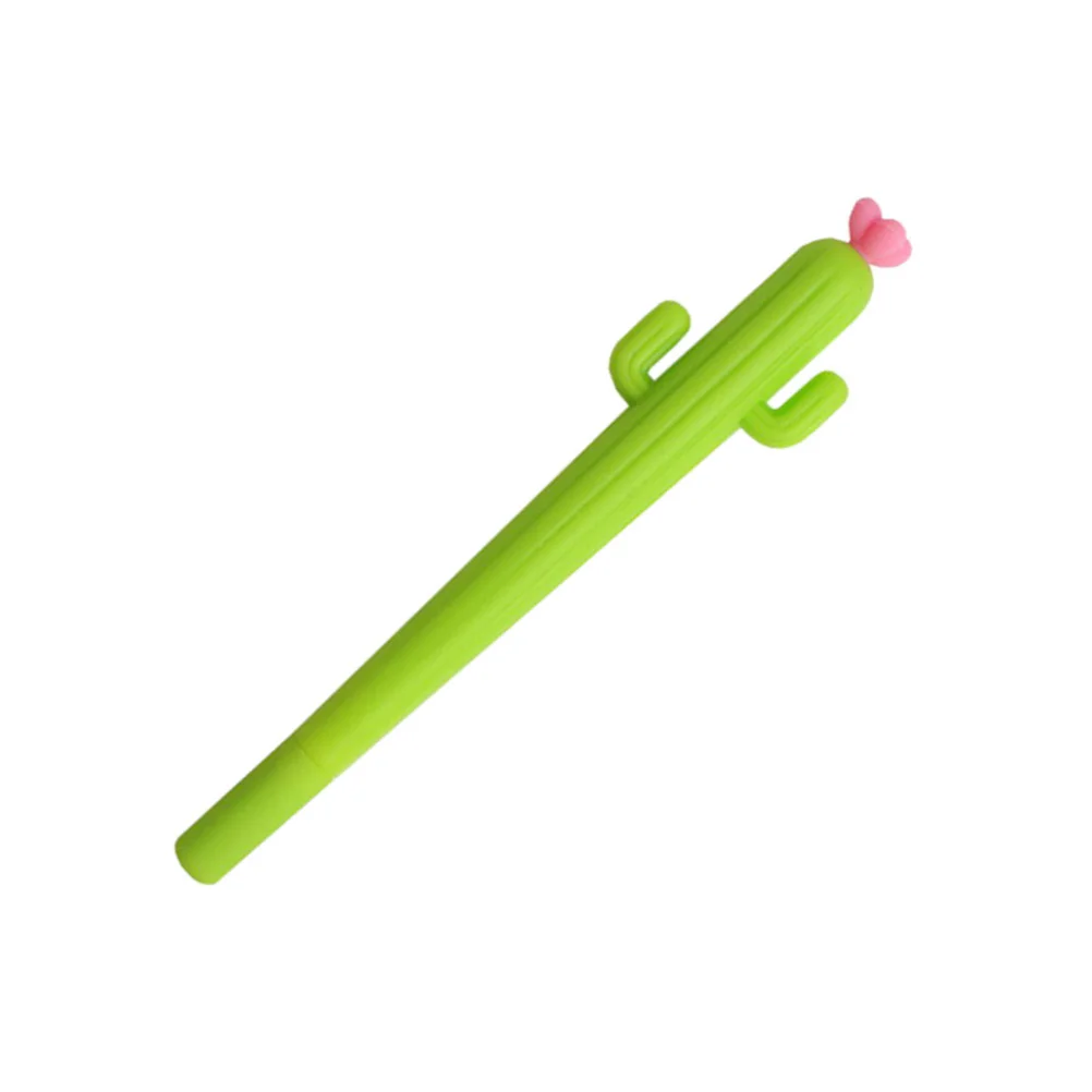 

Cactus Gel Pen Creative Gel Pen for Student Kid Child (Pink Flower Pattern)