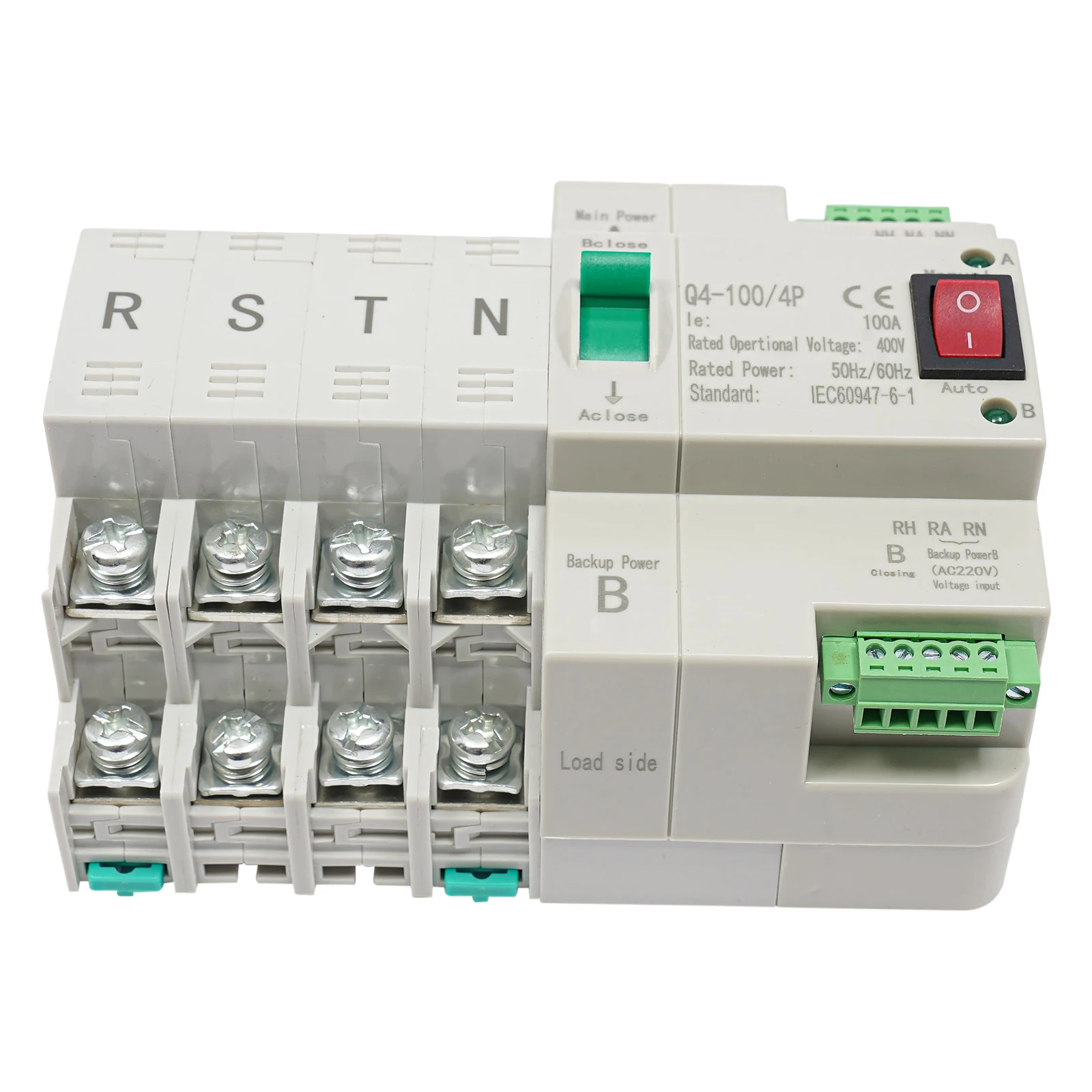 100A 4P automatischer Schalter, Dual Power Mini Generator automatischer Transferschalter Umschalter – Detail 8