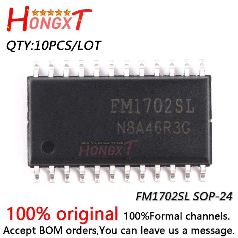 

10 шт., 100% новый FM1702SL SOP-24.