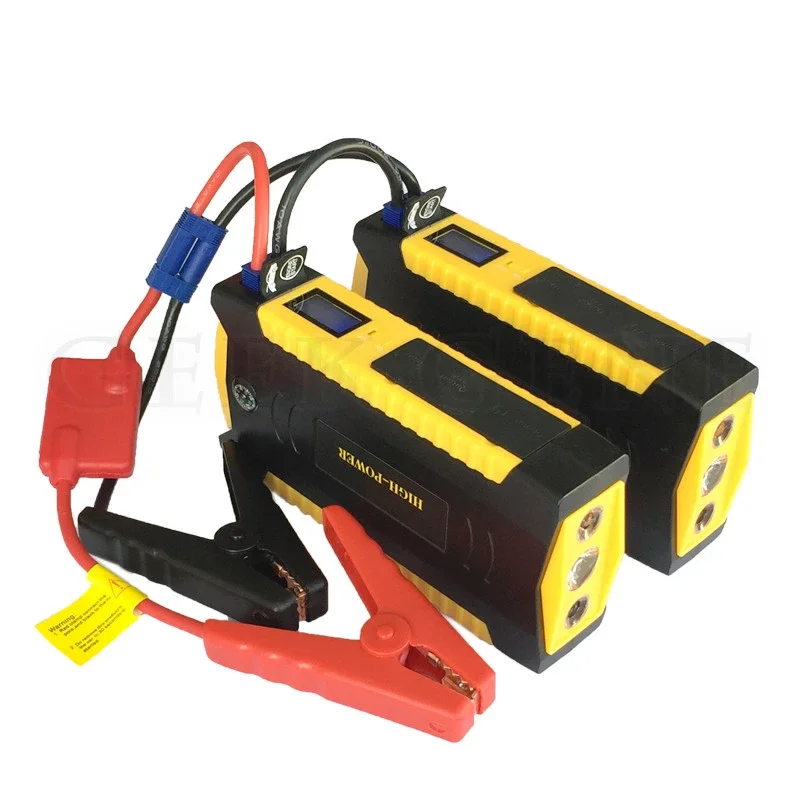 24V 12V Starting Device Portable Car Jump Starter Power Bank Charger For Battery Booster Buster LED Emergency