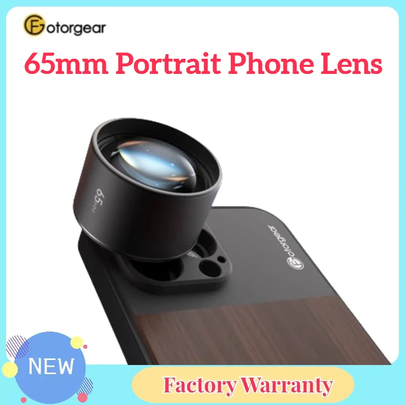 

Fotorgear Mobile Phone 65mm Portrait Lens For iPhone 12 /13 / 14 Series Smartphone Professional Shooting Equipment
