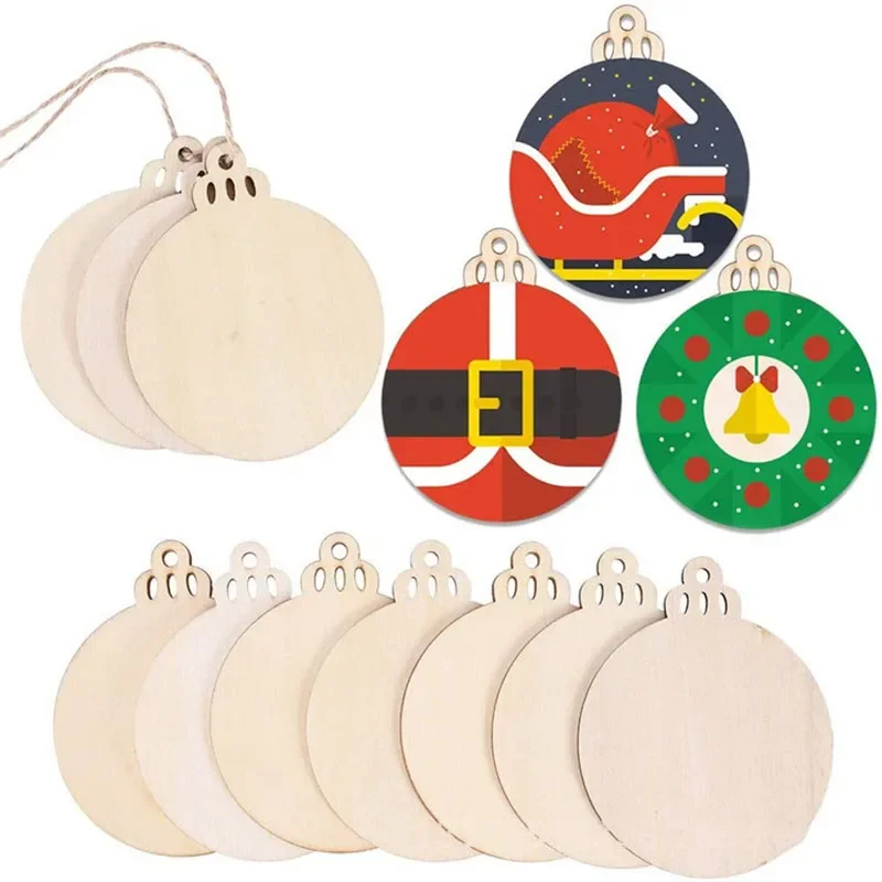 DIY Christmas Wooden Ornaments 1