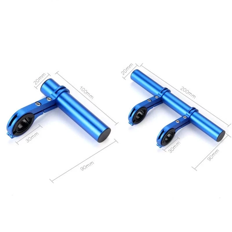 Bicycle Handlebar Extender 30CM Aluminum Alloy Mountain Bike Front Light Bracket Lamp Flashlight Accessories