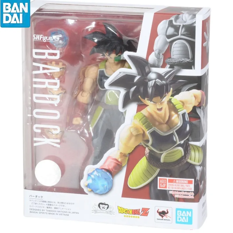 Originale Bandai Shf S.H. Figuards Bardock Bardana Action Figures Model Toys Sh Figuarts Figura Gift Dragon Ball Toys Regalo Per Adulti